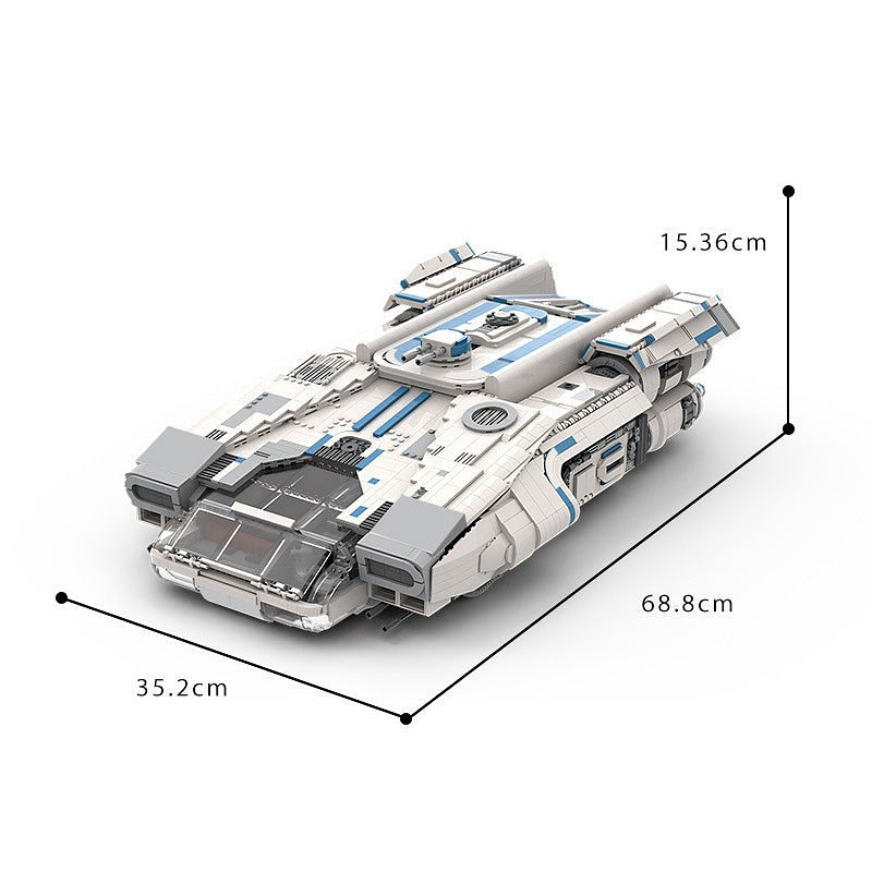 UCS Smuggler Light Freighter MOC Building Kit - 3