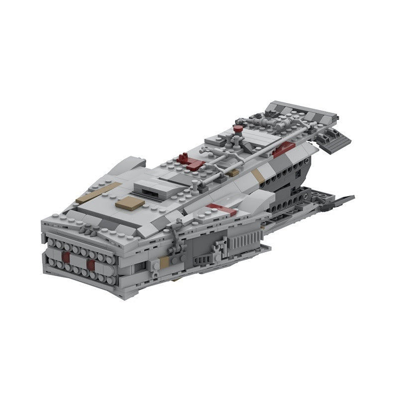 UCS Space Cargo Ship Escape Pod MOC Building Kit - 3