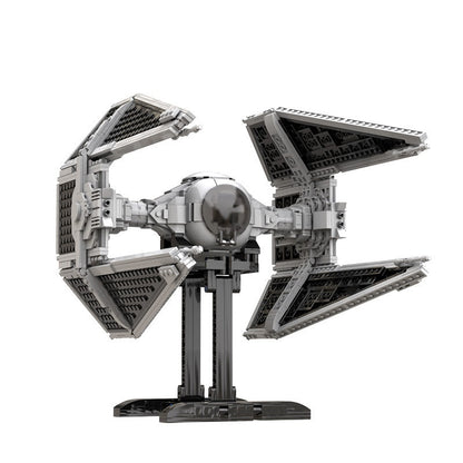 UCS-Style Twin Wing Interceptor Starfighter Building Kit | LEGO-Compatible MOC - 1