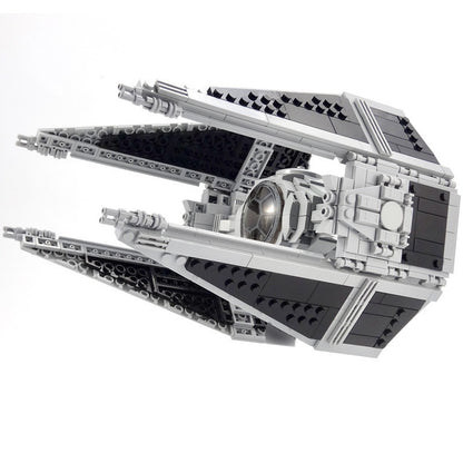 UCS-Style Twin Wing Interceptor Starfighter Building Kit | LEGO-Compatible MOC - 1