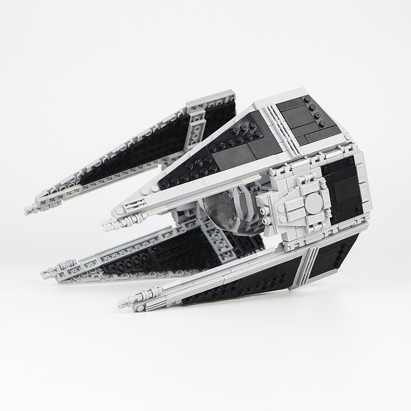 UCS-Style Twin Wing Interceptor Starfighter Building Kit | LEGO-Compatible MOC - 2