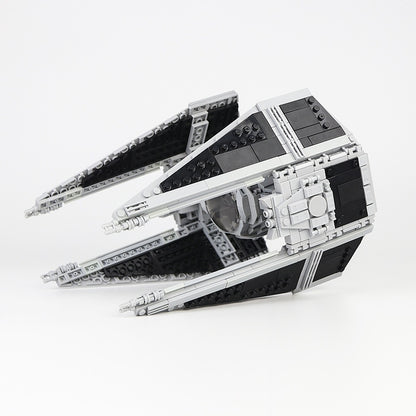 UCS-Style Twin Wing Interceptor Starfighter Building Kit | LEGO-Compatible MOC - 2