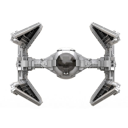 UCS-Style Twin Wing Interceptor Starfighter Building Kit | LEGO-Compatible MOC - 5