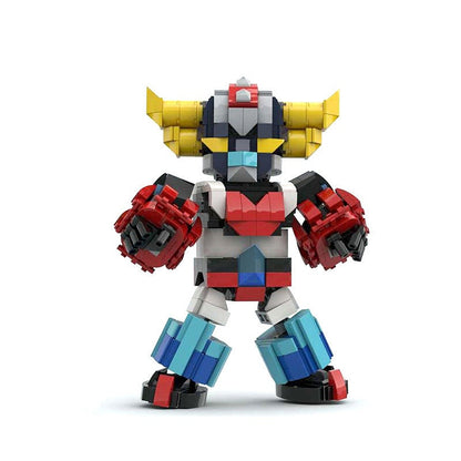 UFO Robot Goldrake SD MOC Building Kit | Super Robot Figure Model - 1