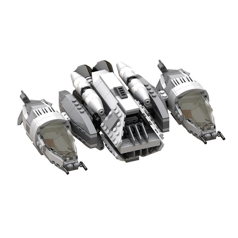 Ugly Class Galactic Starfighter MOC Spacecraft Building Kit - 4