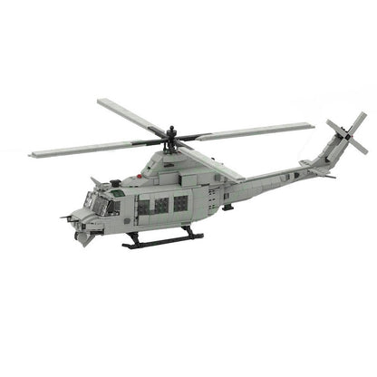 UH-1Y Venom Helicopter MOC Building Kit | 1:35 Scale Aircraft Model - 1
