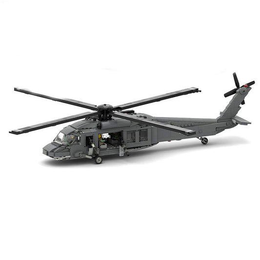 UH-60 Utility Transport Helicopter MOC Building Kit | Aircraft Model - 1