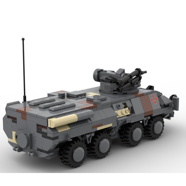 Ukrainian BTR-3 Armored Carrier Building Kit | LEGO-Compatible MOC - 5
