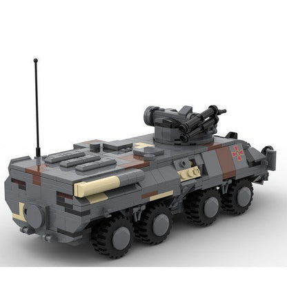 Ukrainian BTR-3 Armored Carrier MOC Vehicle Building Kit - 5