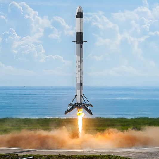 Ultimate Falcon 9 Building Kit | 1:110 Scale | LEGO-Compatible MOC - 1