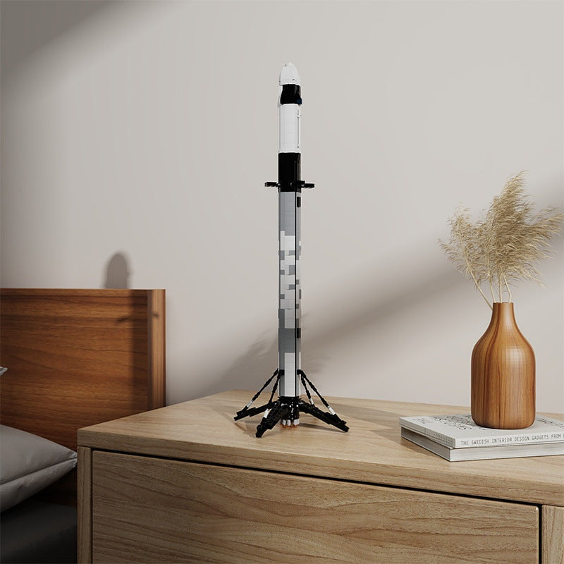 Ultimate Falcon 9 MOC Rocket Building Kit | 1:110 Space Model - 2