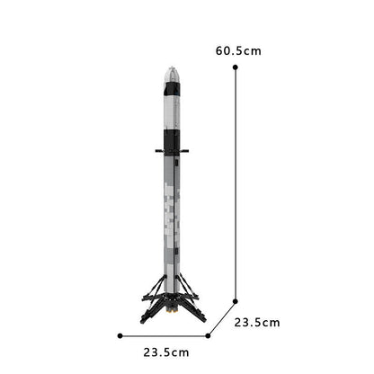 Ultimate Falcon 9 MOC Rocket Building Kit | 1:110 Space Model - 3