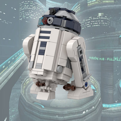 Ultimate Space Astromech Droid Building Kit | LEGO-Compatible MOC - 2