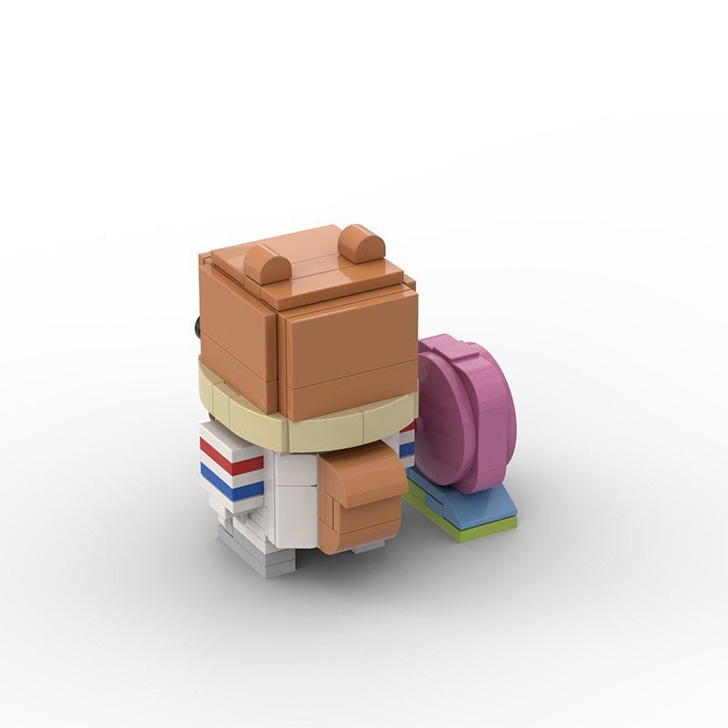 Undersea Cartoon BrickHeadz Character  Building Kit | LEGO-Compatible MOC - 28