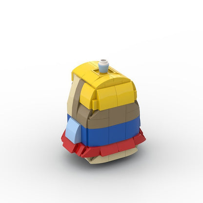 Undersea Cartoon BrickHeadz Character  Building Kit | LEGO-Compatible MOC - 34