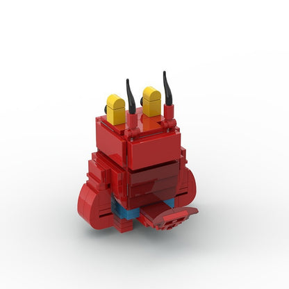 Undersea Cartoon BrickHeadz Character  Building Kit | LEGO-Compatible MOC - 36