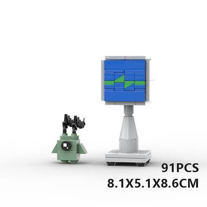 Undersea Cartoon BrickHeadz Character  Building Kit | LEGO-Compatible MOC - 37