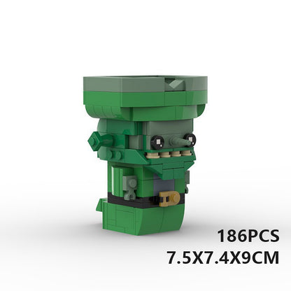 Undersea Cartoon BrickHeadz Character  Building Kit | LEGO-Compatible MOC - 39