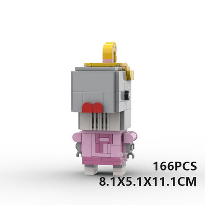 Undersea Cartoon BrickHeadz Character  Building Kit | LEGO-Compatible MOC - 5