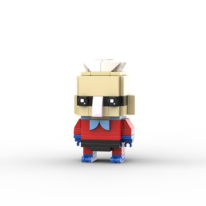 Undersea Cartoon BrickHeadz Character  Building Kit | LEGO-Compatible MOC - 7