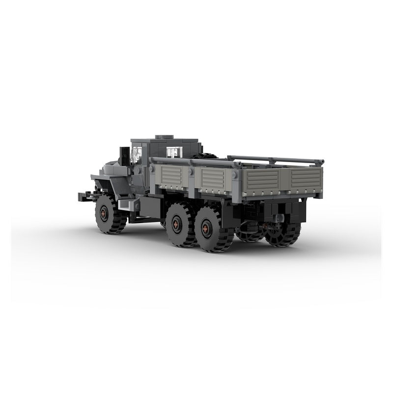 Ural 4320 1:35 Military Cargo Truck MOC Building Kit - 2