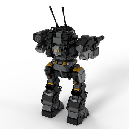 Urban Assault Mecha K9 Walking Robot Building Kit | Compatible MOC - 2