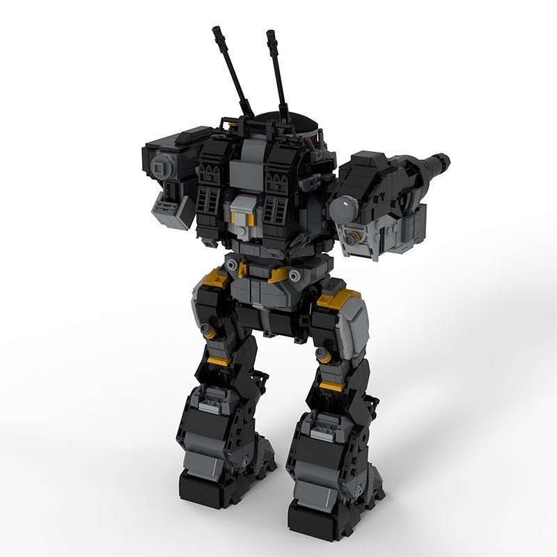 Urban Assault Mecha K9 Walking Robot Building Kit | LEGO-Compatible MOC - 2