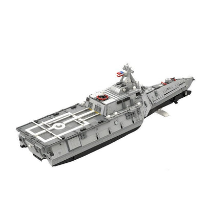 USS Independence LCS Warship MOC Building Kit | Modern Naval Vessel - 3