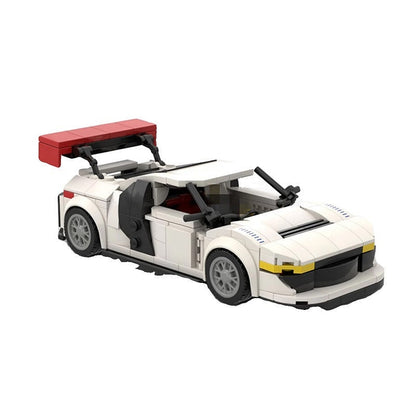 V10 GT3 Racing Supercar MOC Building Kit | Performance Vehicle Model - 1