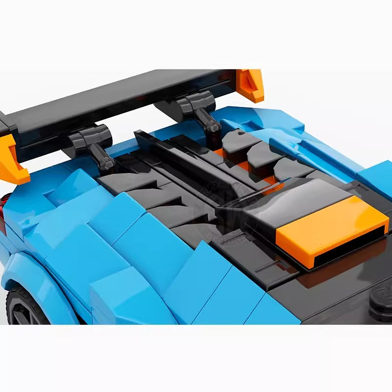 V10 STO-Inspired Track Supercar Building Kit | LEGO-Compatible MOC - 4