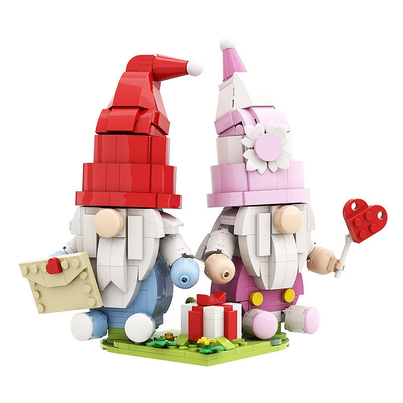 Valentine's Day Faceless Doll MOC Character Figure Building Kit - 1