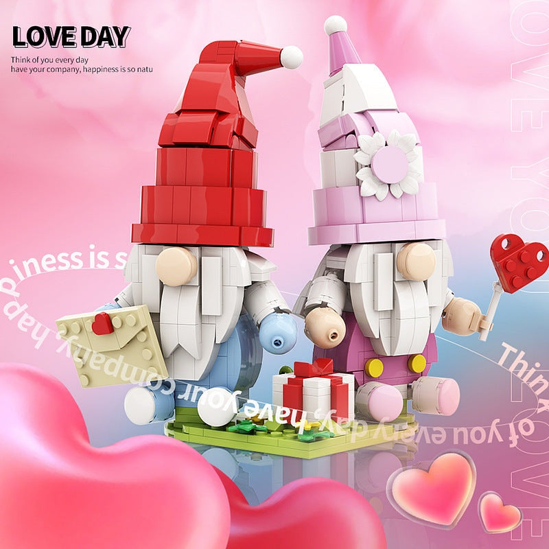 Valentine's Day Faceless Doll MOC Character Figure Building Kit - 2