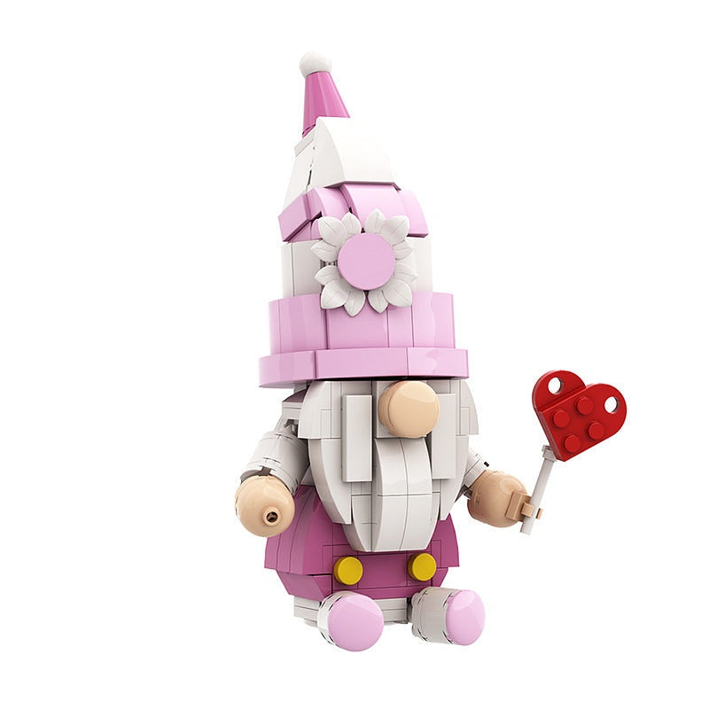 Valentine's Day Faceless Doll MOC Character Figure Building Kit - 4