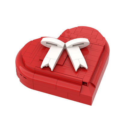 Valentine's Day Heart Box MOC Decorative Building Kit - 5