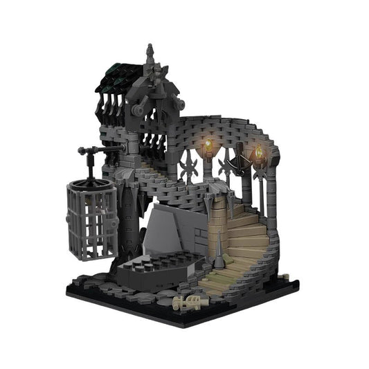 Vampire Dungeon Building Kit | LEGO-Compatible MOC - 1