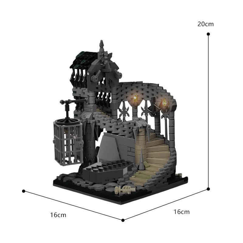 Vampire Dungeon Building Kit | LEGO-Compatible MOC - 2