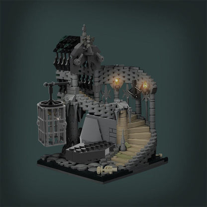 Vampire Dungeon Building Kit | LEGO-Compatible MOC - 3