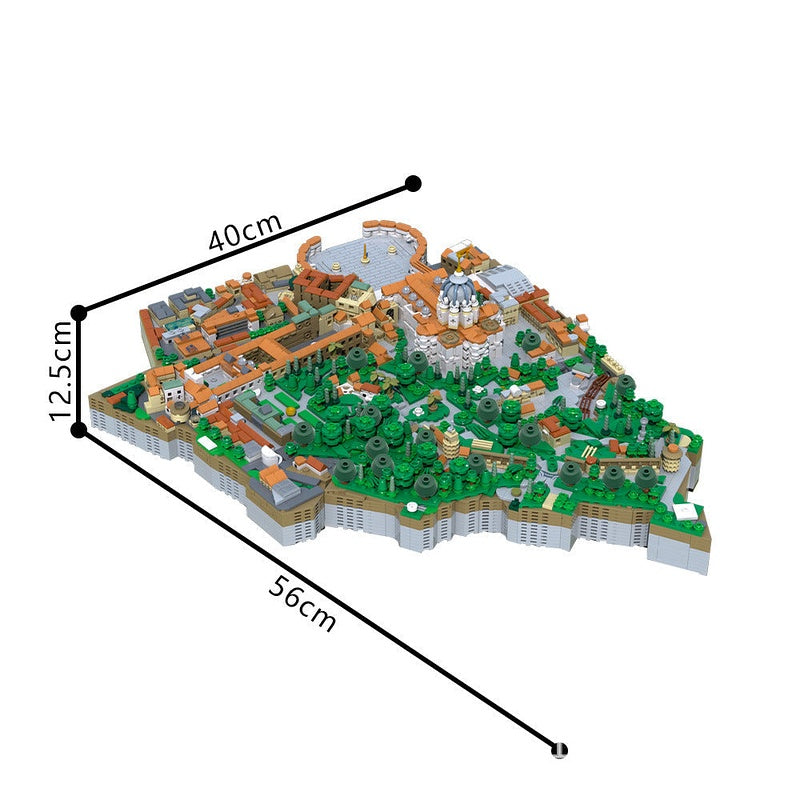 Vatican City Skyline MOC Building Kit - 3