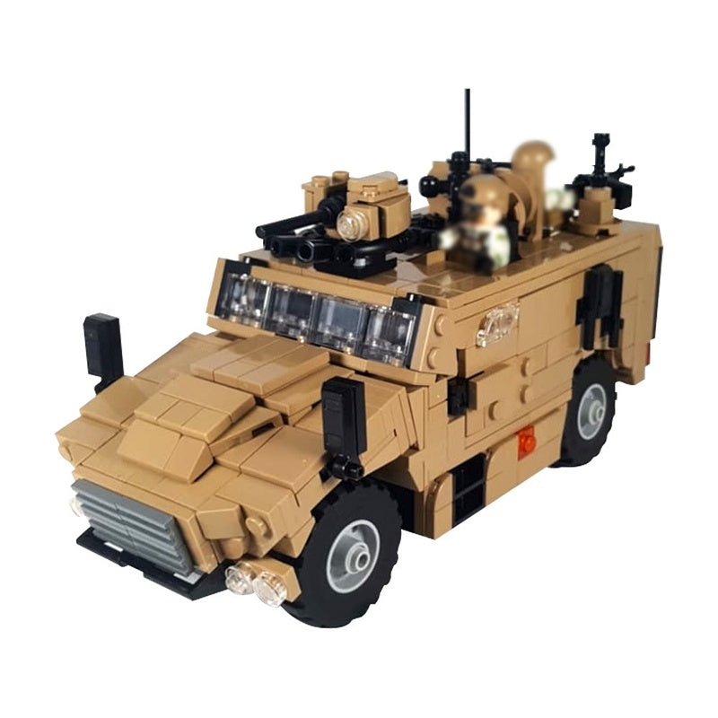 VBMR-L Serval 4x4 Armored Vehicle MOC Building Kit - 1