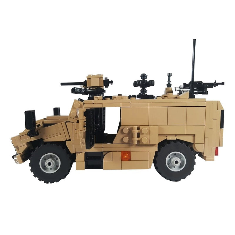 VBMR-L Serval 4x4 Armored Vehicle MOC Building Kit - 4