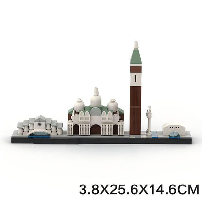 Venice Skyline Building Kit | Italian Landmarks LEGO-Compatible MOC - 5