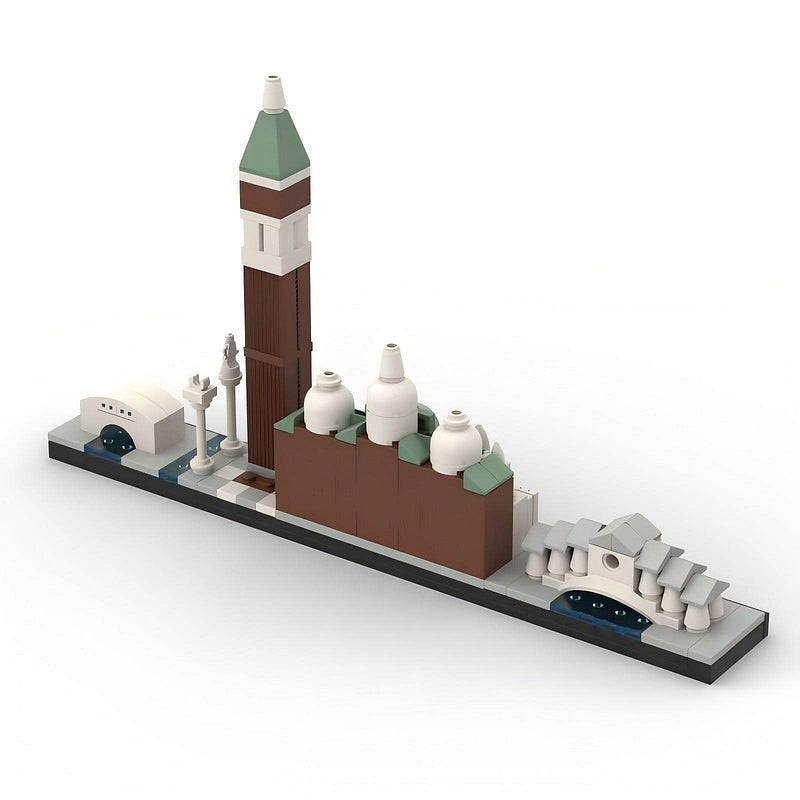 Venice Skyline MOC Building Kit | Historic Canal City Architecture - 1
