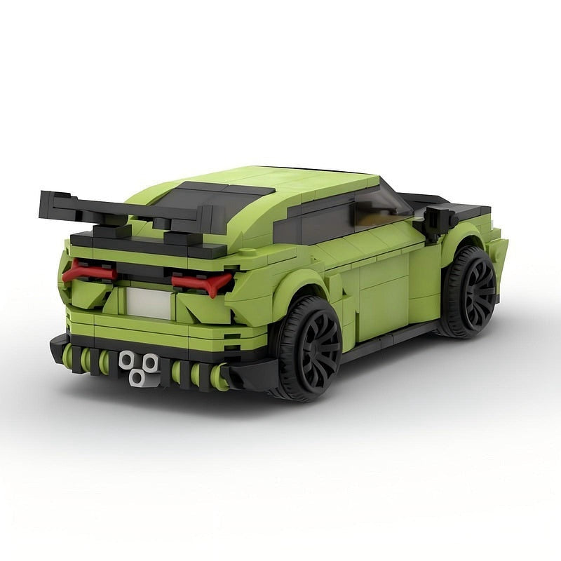 Verde Green Widebody Hyper SUV MOC Vehicle Building Kit | Luxury Model - 4