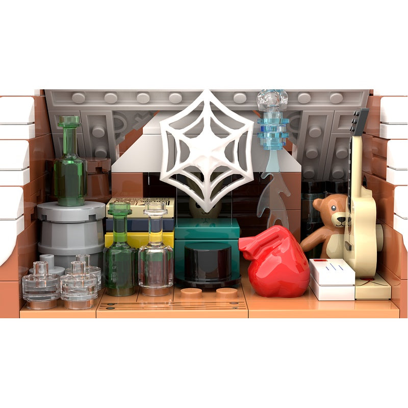 Victorian Winter Counting House MOC Building Kit - 5