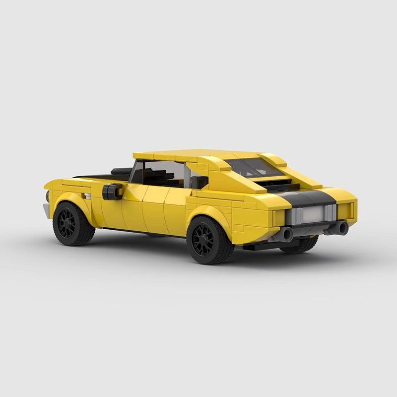 Vigilante Investigator Muscle Car Building Kit | LEGO-Compatible MOC - 2