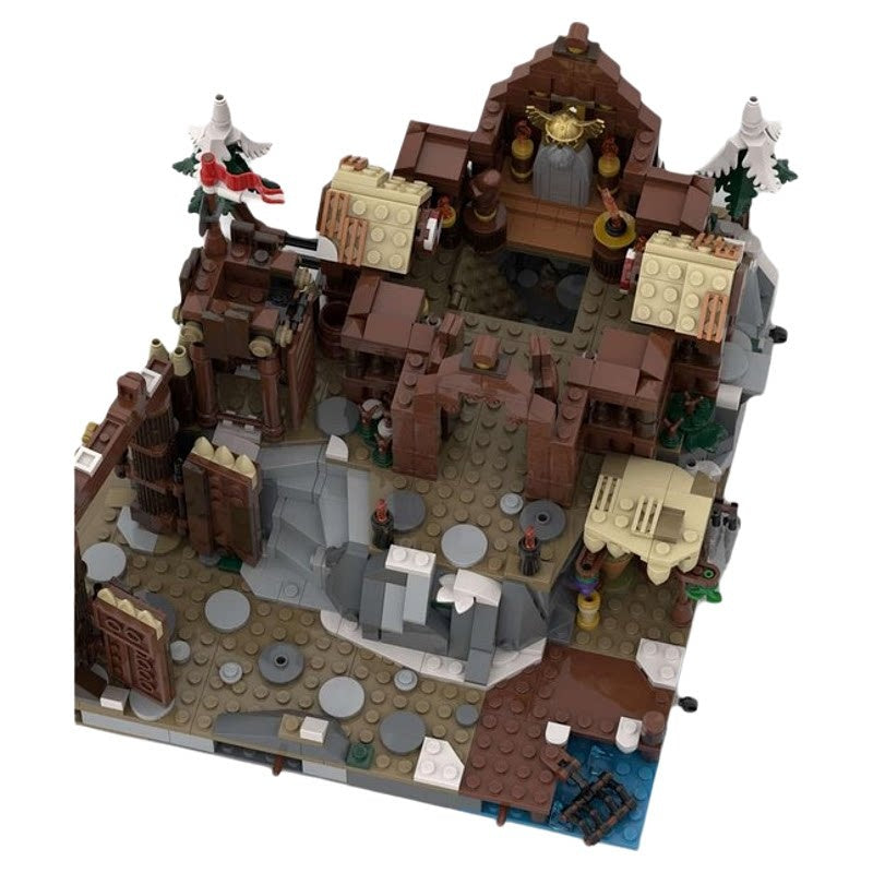 Viking Village Expansion Longhouse MOC Building Kit - 5