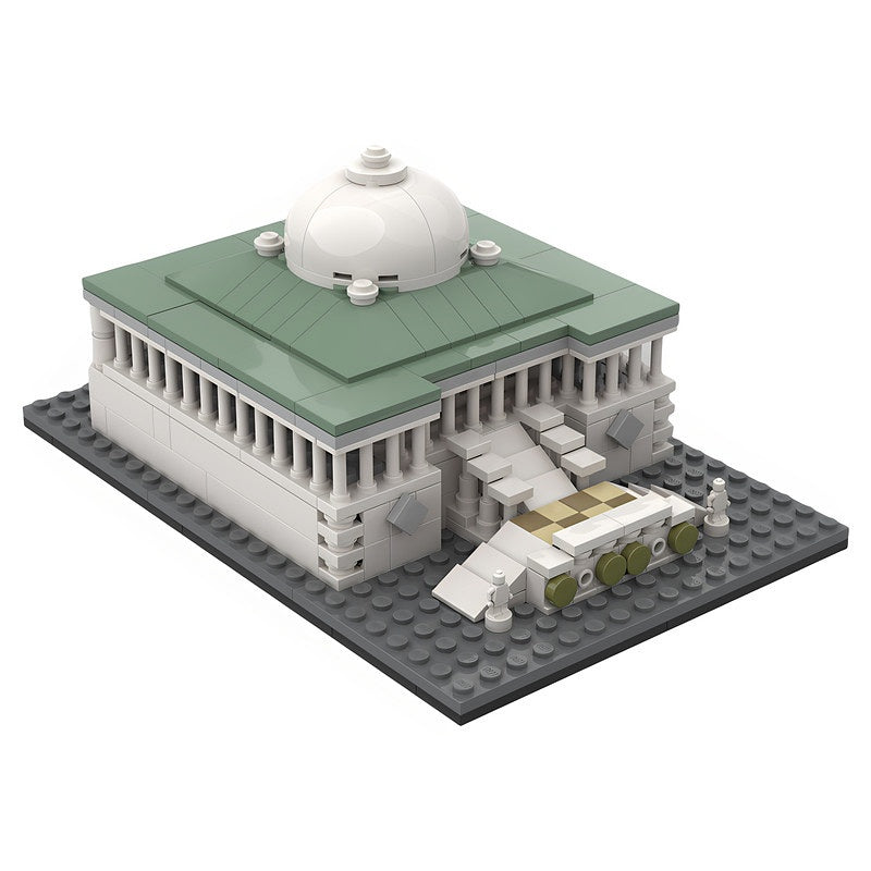 Villa Rotonda Inspired Neoclassical Villa MOC Building Kit - 2