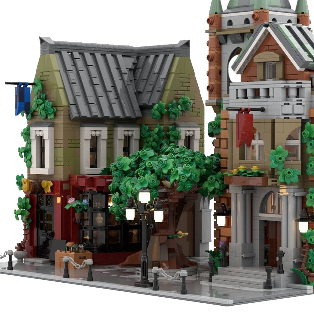 Village Square Building Kit | Compatible MOC - 3