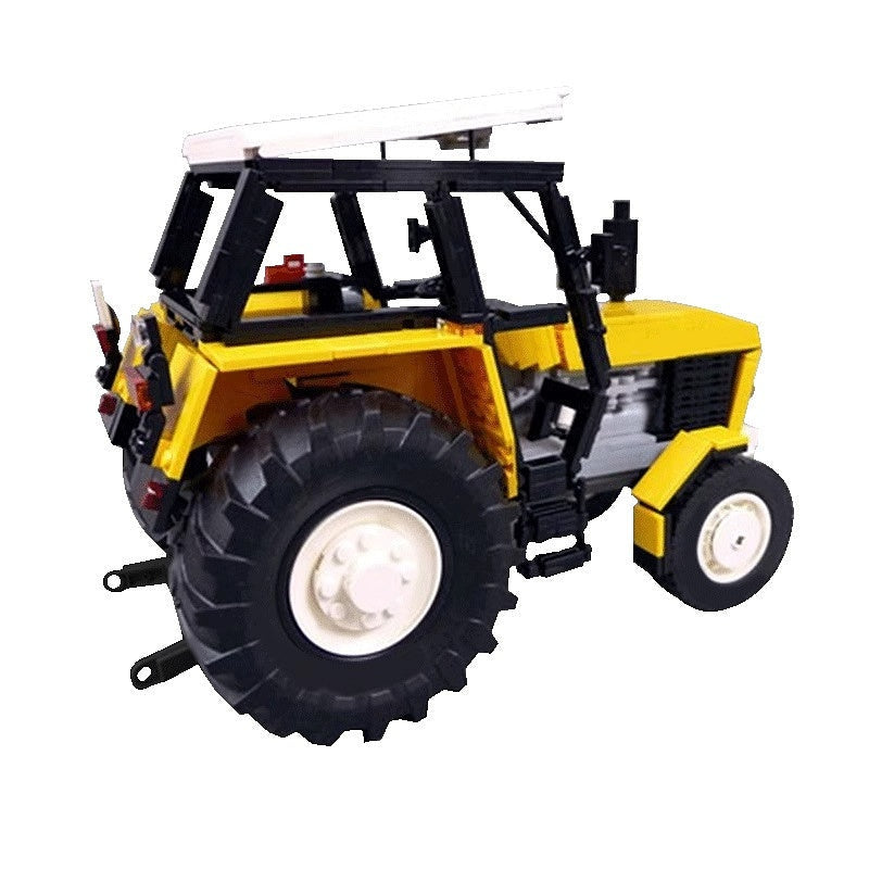Vintage 1980s European Farm Tractor Building Kit | Retro Vehicle Model - 2