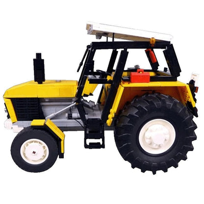 Vintage 1980s European Farm Tractor Building Kit | Retro Vehicle Model - 4
